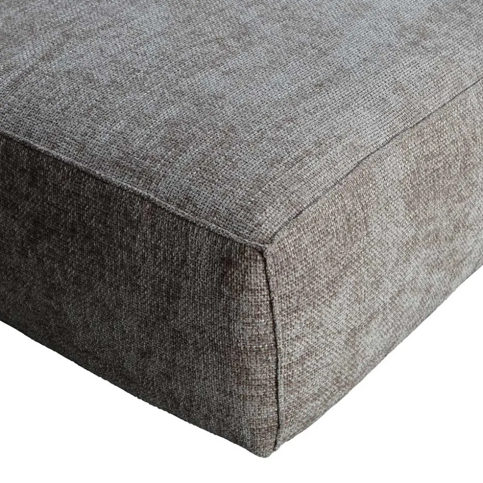 L-Sofa aus Stoff in Beigegrau - Babro