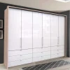 3m Kleiderschrank mit 9 Schubladen Selbsteinzug - Bosays