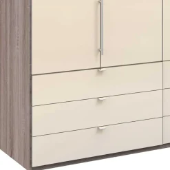 2m Schlafzimmer Kombischrank mit sechs Schubladen - Jakira