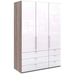 1,5m Schlafzimmerschrank mit sechs Schubladen - Empresian