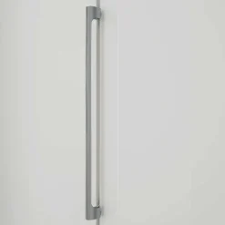 3m 4-türiger Kleiderschrank in Weiß Glasfront - Cara