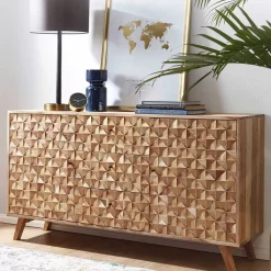 Markantes Design-Sideboard aus Akazie - Seytran