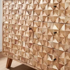 Markantes Design-Sideboard aus Akazie - Seytran