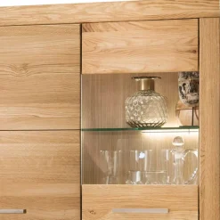 Massives Highboard mit vier Türen - Loitons