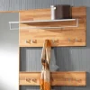 Massivholz Hängegarderobe Coestra aus Kernbuche (zweiteilig)