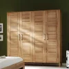 Massivholz Kleiderschrank Lianzo aus Kernbuche