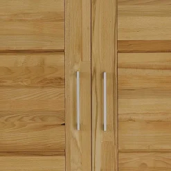 Massivholz Kleiderschrank Lianzo aus Kernbuche