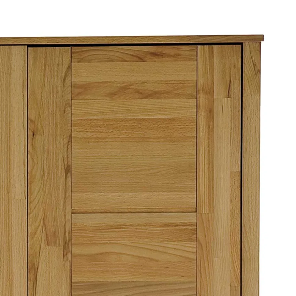 Massivholz Kleiderschrank Lianzo aus Kernbuche