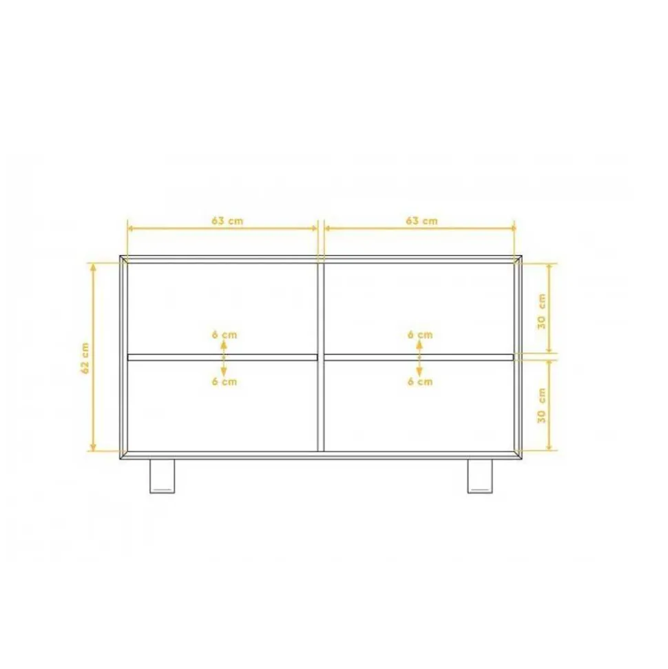 Massivholz Sideboard Manzey aus Wildeiche geölt