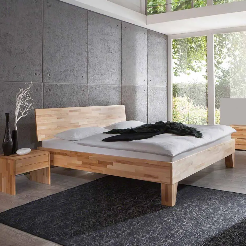Massivholzbett Tuner z.B. als Doppelbett 180x200cm