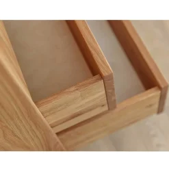Massivholz-Kleiderschrank mit zwei Schubladen - Fabijola