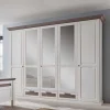 Massivholz-Schrank im Landhausstil Izarella mit drei Spiegeln