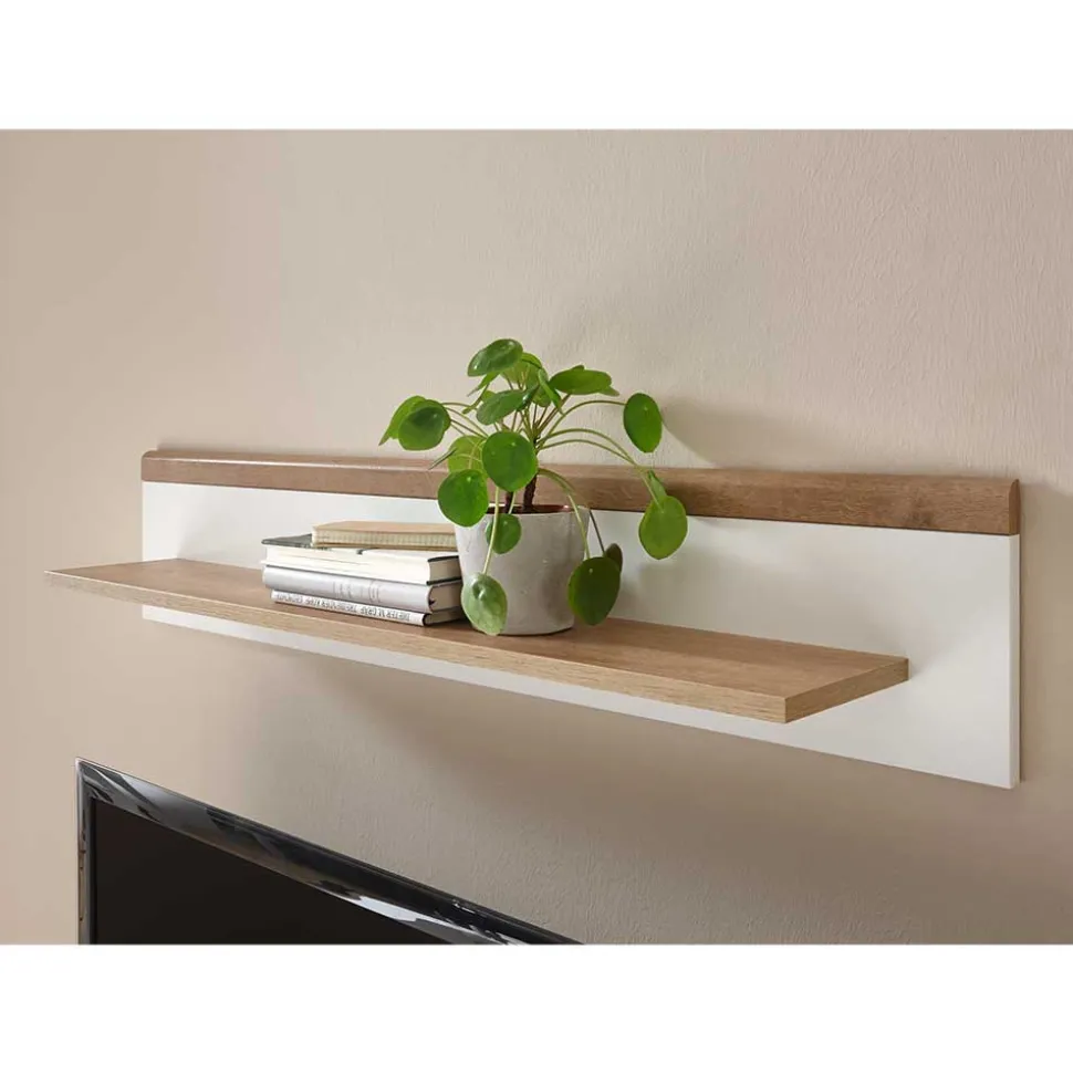 Möbel Wohnwand Kombi im Skandi Design - Cablos (vierteilig)