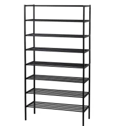 Metallregal mit acht Schuhgittern - Top
