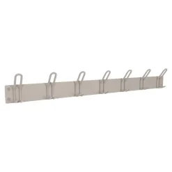 Minimalistische Hakenleiste in Taupe - Borad