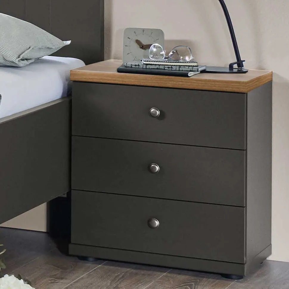 Modern Country Bett mit 180 cm Breite - Cretania