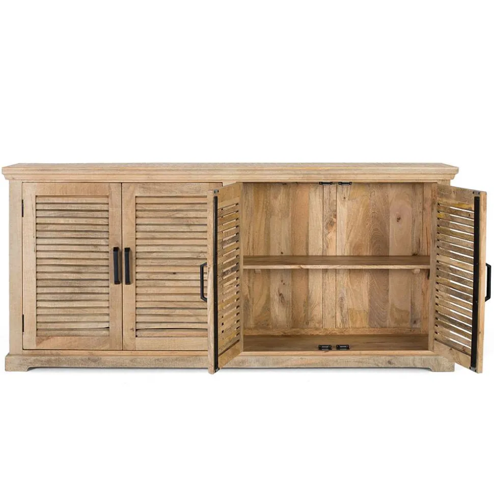 Modern Country Sideboard mit Lamellentüren - Muray