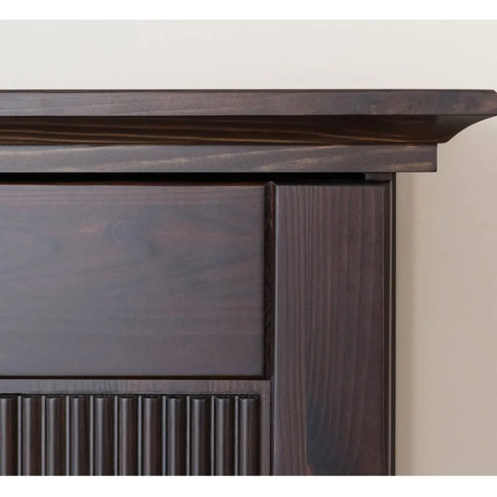 Modern Country Sideboard in Dunkelbraun - Nauizia