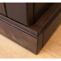 Modern Country Sideboard in Dunkelbraun - Nauizia