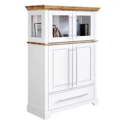 Modern Country Wohnzimmerschrank zweifarbig - Eyzaco