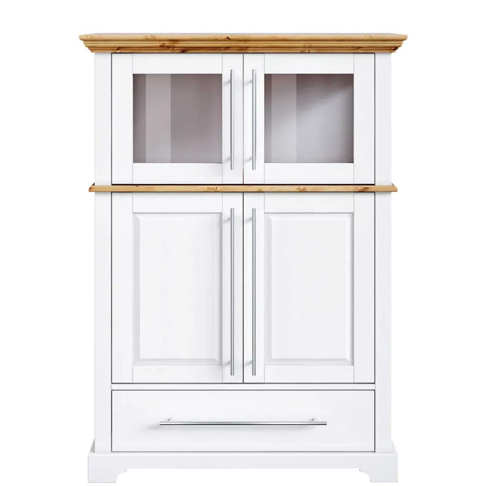 Modern Country Wohnzimmerschrank zweifarbig - Eyzaco