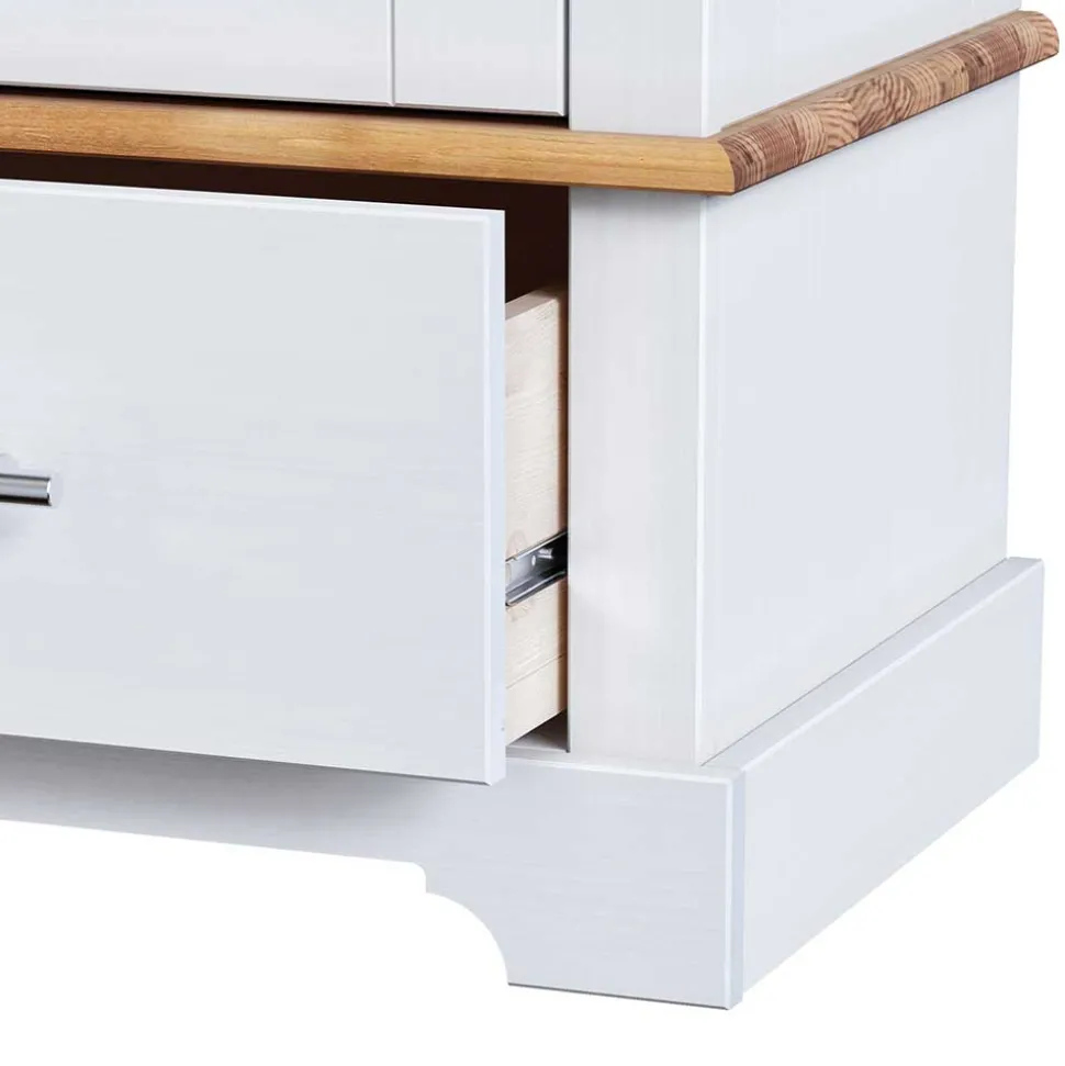 Modern Country Wohnzimmerschrank zweifarbig - Eyzaco