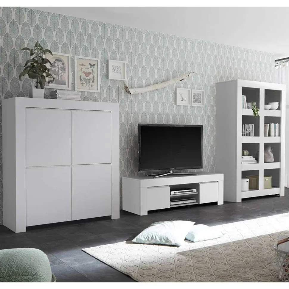 Moderne Anbauwand Möbel Kombi - Mikes (dreiteilig)