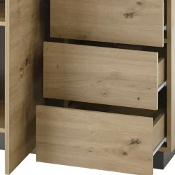 Moderne Kombi-Kommode 138 cm breit - Lairian