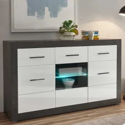Moderne Schränke & Wandregal Set - Istensa (dreiteilig)