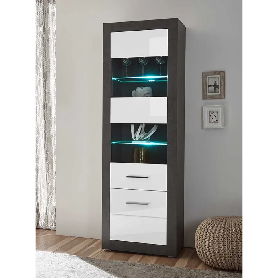 Moderne TV Wohnwand als Set - Istensa (vierteilig)