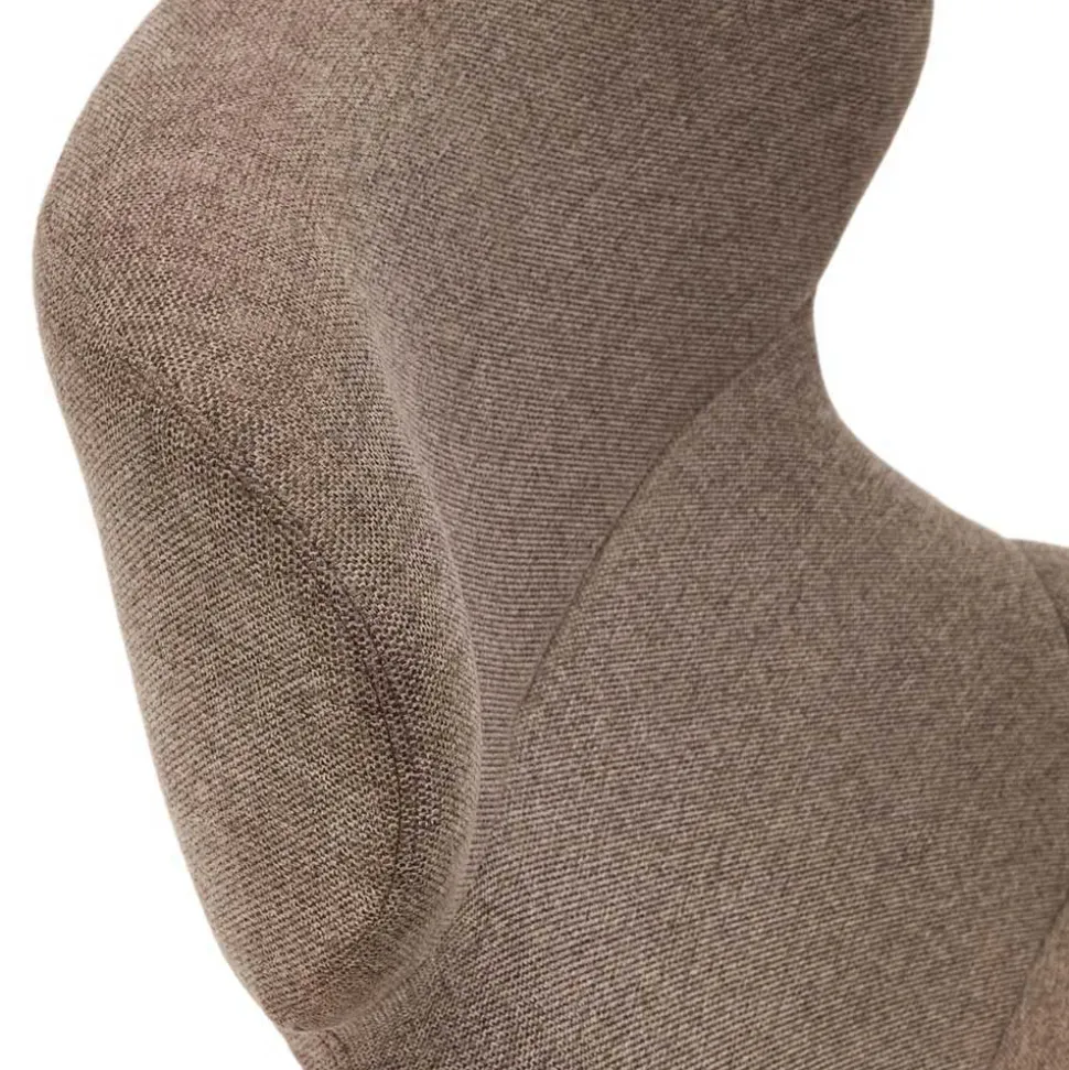 Moderner Chenille Sessel in Hellbraun - Mosso