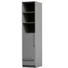 Moderner Schrank in Beton Grau - Almond
