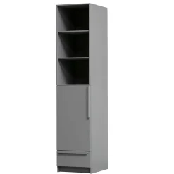 Moderner Schrank in Beton Grau - Almond