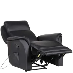 Moderner TV Massagesessel in Schwarz - Bogor