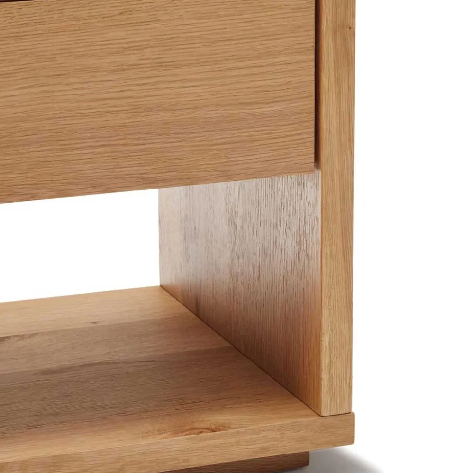 Moderner Wohnzimmerschrank in Eichefarben - Algaro