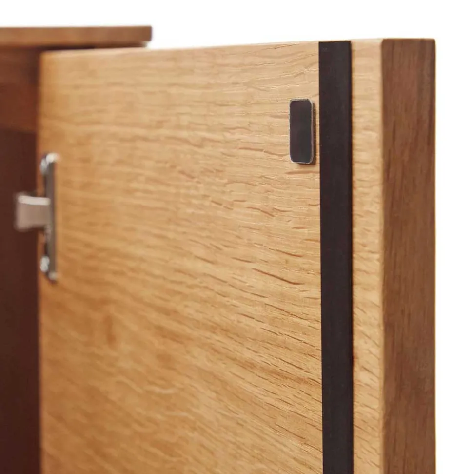 Moderner Wohnzimmerschrank in Eichefarben - Algaro