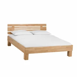 Modernes Buche Holzbett Pinatory mit Kopfteil