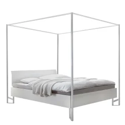Modernes Himmelbett in Weiß - River
