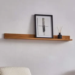 Modernes Hängeboard in Furnier Eiche - Elastian