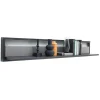 Modernes Wandboard in Grau - 156 cm breit - Ridona