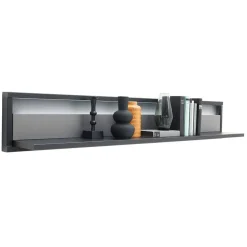 Modernes Wandboard in Grau - 156 cm breit - Ridona