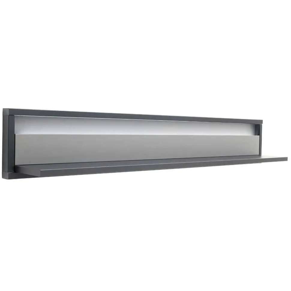 Modernes Wandboard in Grau - 156 cm breit - Ridona