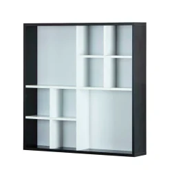 Modernes Wandregal mit 2 großen Fächern - Floro