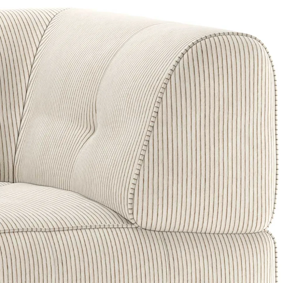 Modul Eckelement in Beige Cord - Gabor