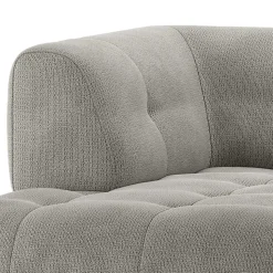 Modul Sofaecke links in Graugrün Chenille - Aramato
