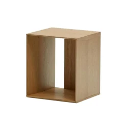 Modulares Standregal in Eiche Furnier - Hero (neunteilig)