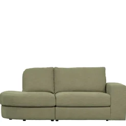 Modulcouch 2 Elemente Set in Graugrün - Perconia