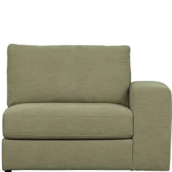 Modulcouch 2 Elemente Set in Graugrün - Perconia