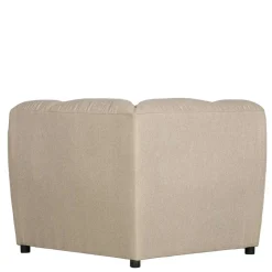 Modul-Couch Ecke in Beige Stoff - Donabello