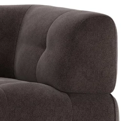 Modulcouch Ecke in Graubraun meliert - Shinin